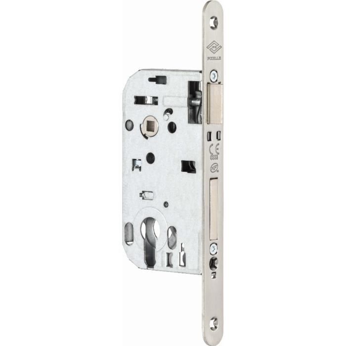 Cerradura de embutir jpm pixelle - cerrojo 1/2 vuelta - eje 50 mm - llave l