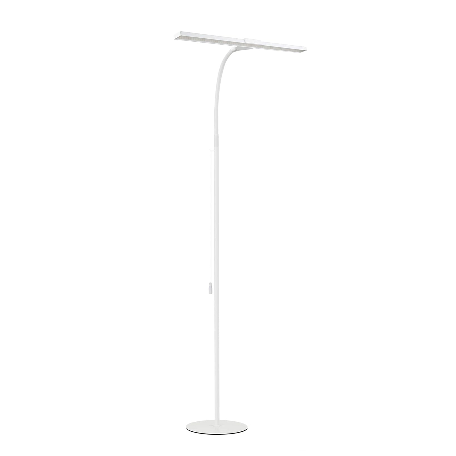 Nettlife lámpara de pie blanco 156x26