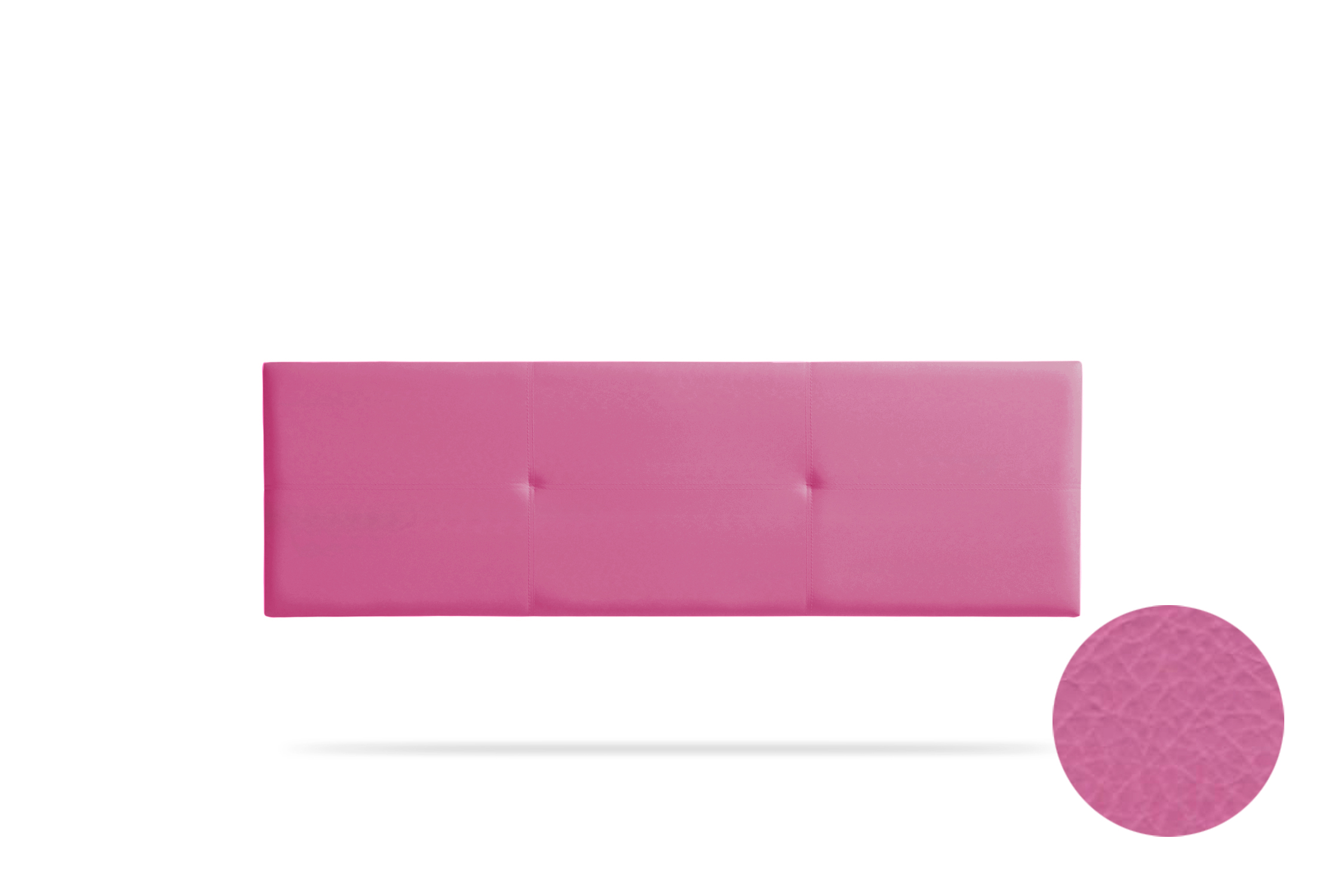 Cabecero tapizado alma polipiel 220x50x5 cm - moonia