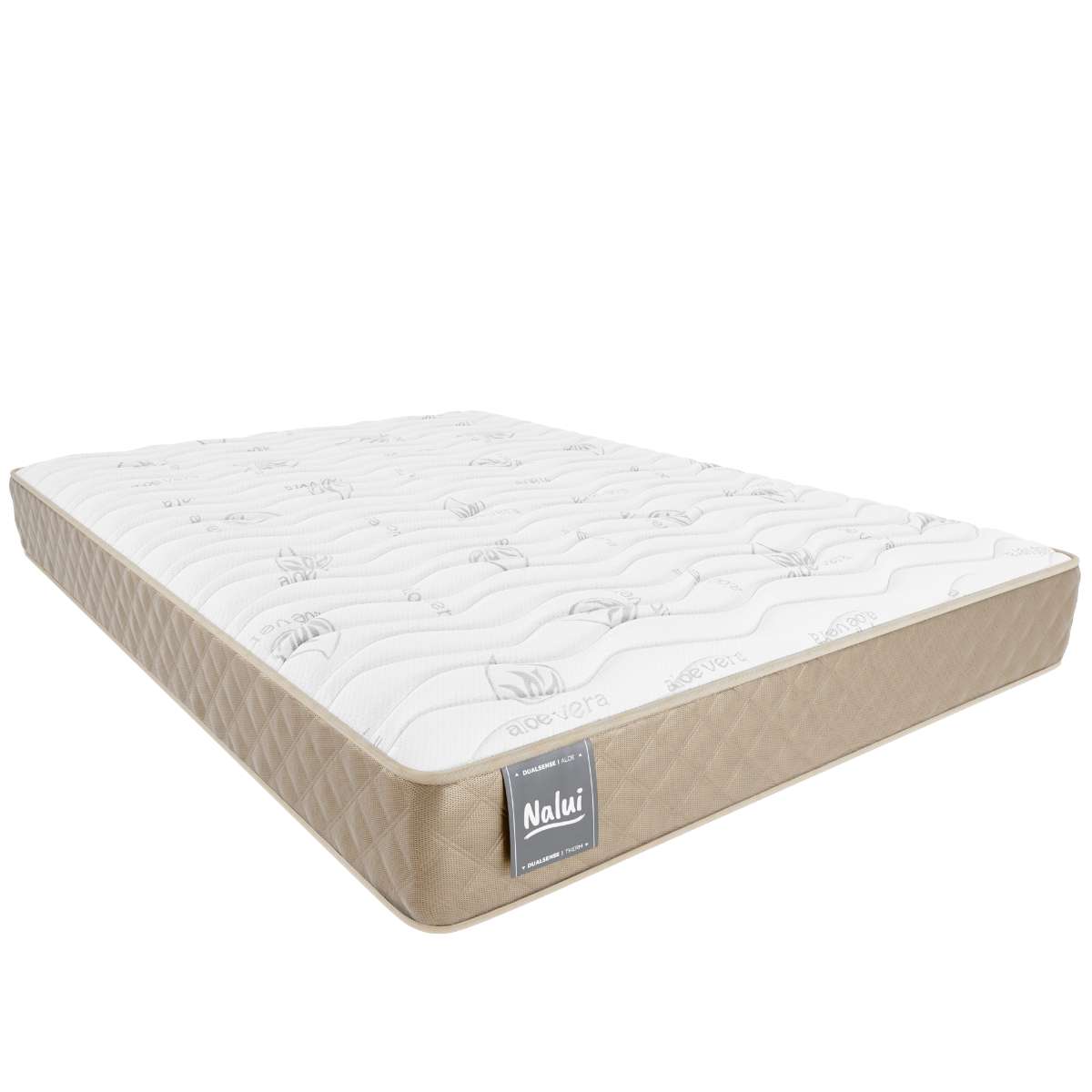 Nalui colchón viscoelástico 150x190 mulhacén dualsense beige 21cm