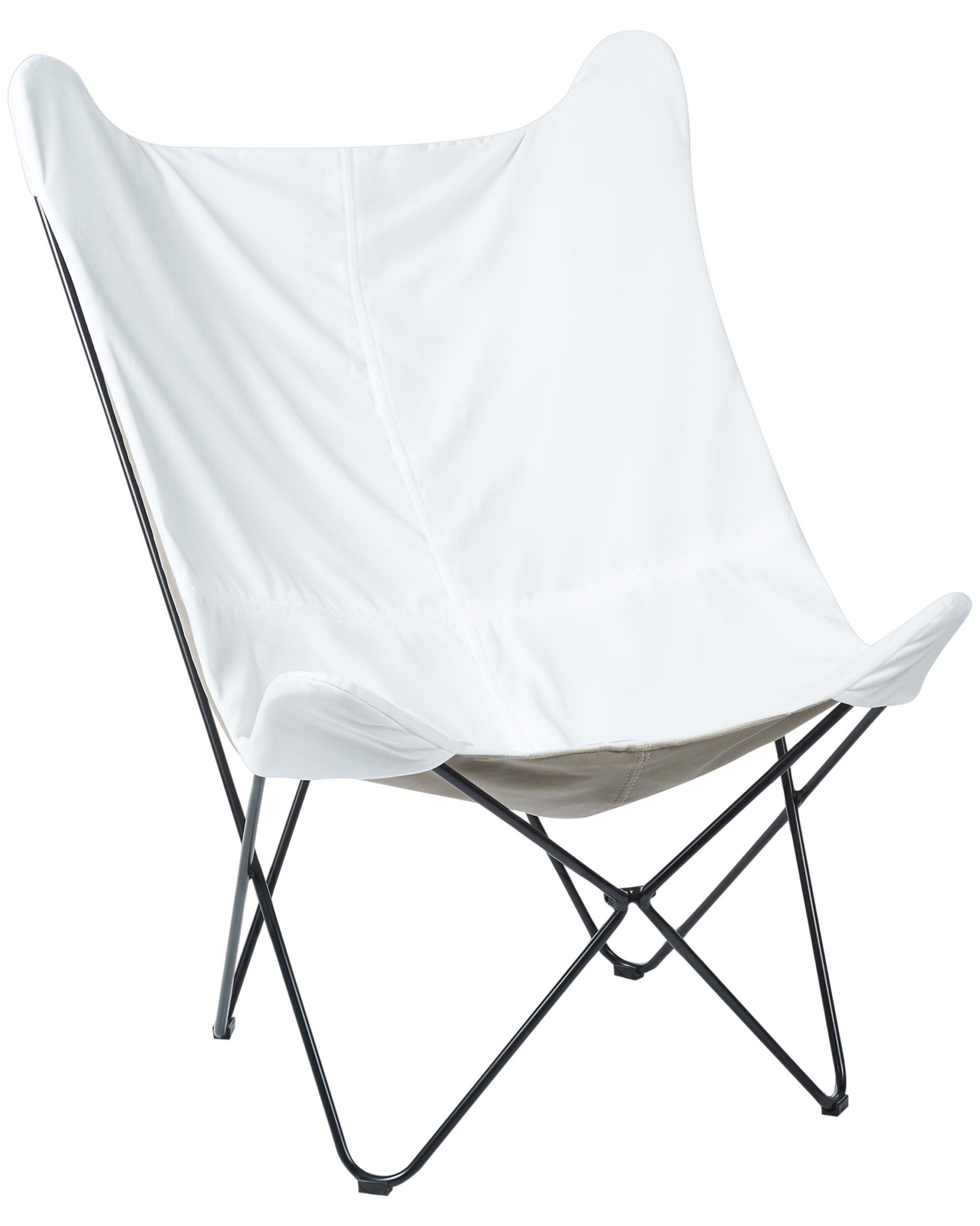 Sillón nybro terciopelo blanco