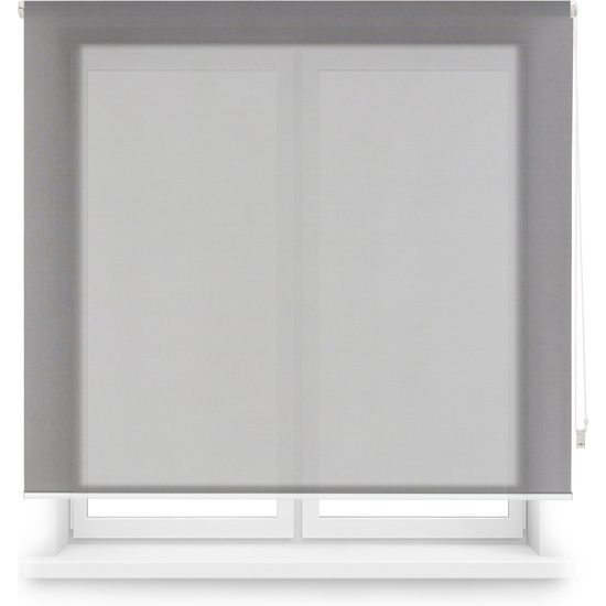 Estor enrollable screen a medida 175x250 gris oscuro