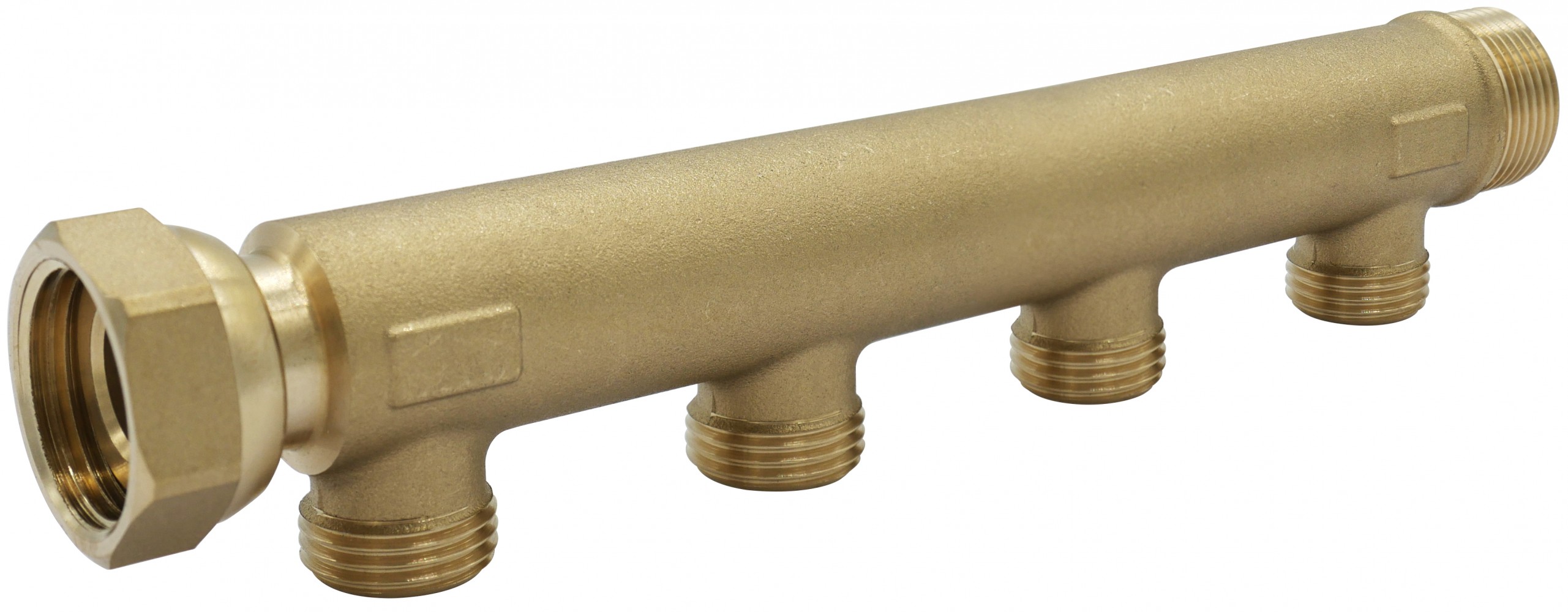 Colector tuerca libre 20x27 4 salidas 15x21