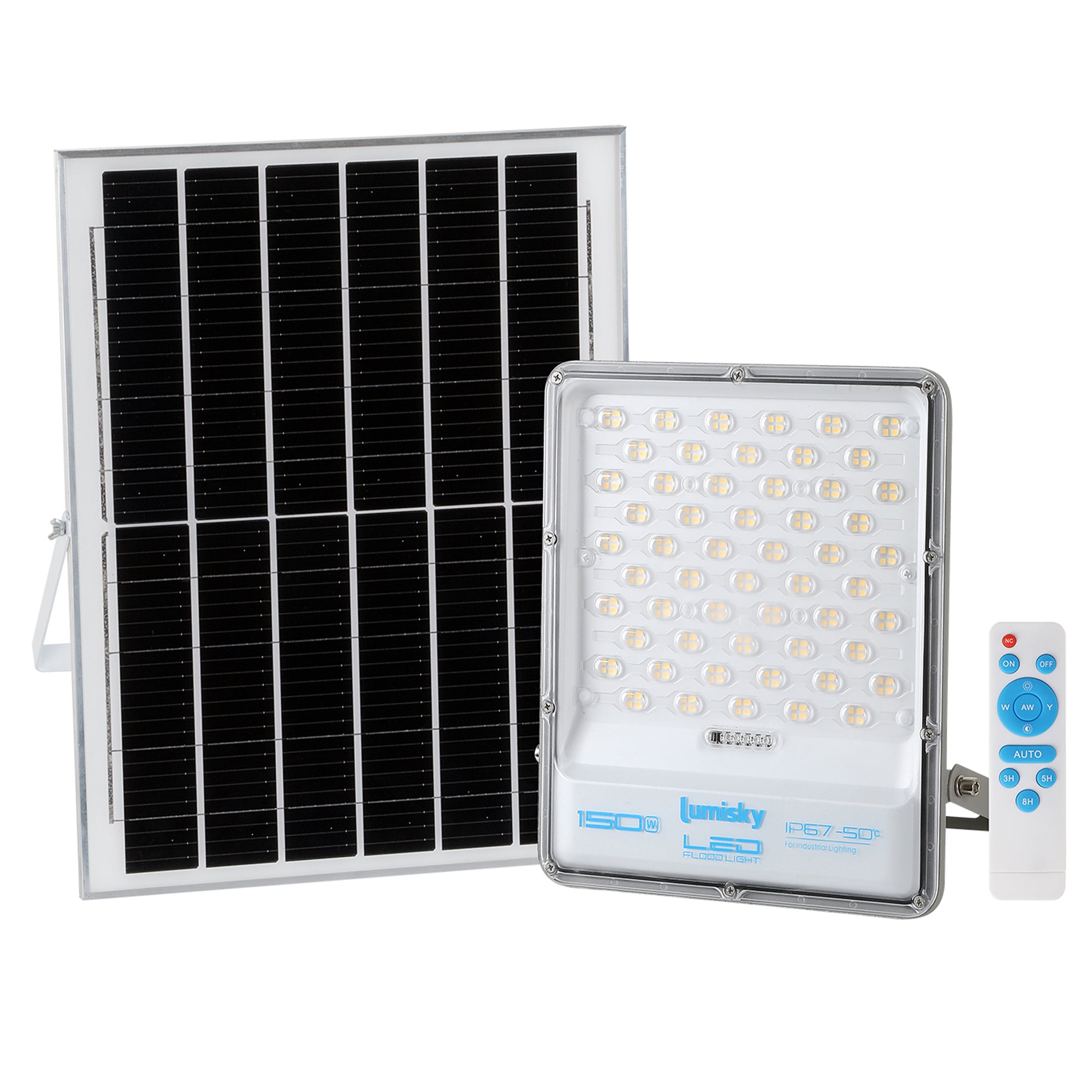Foco con sensor solar 1400lm titan