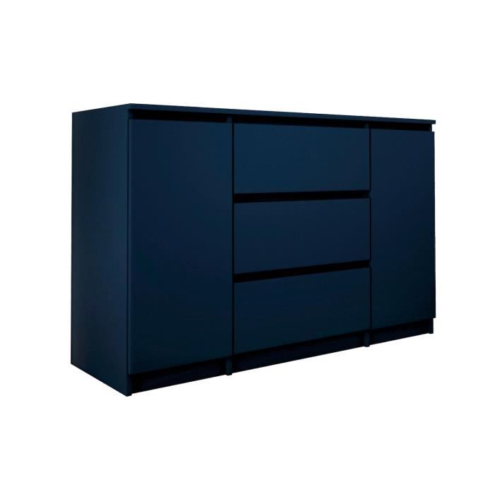 Cómoda 2 puertas - 3 cajones - 120x78x39 cm
