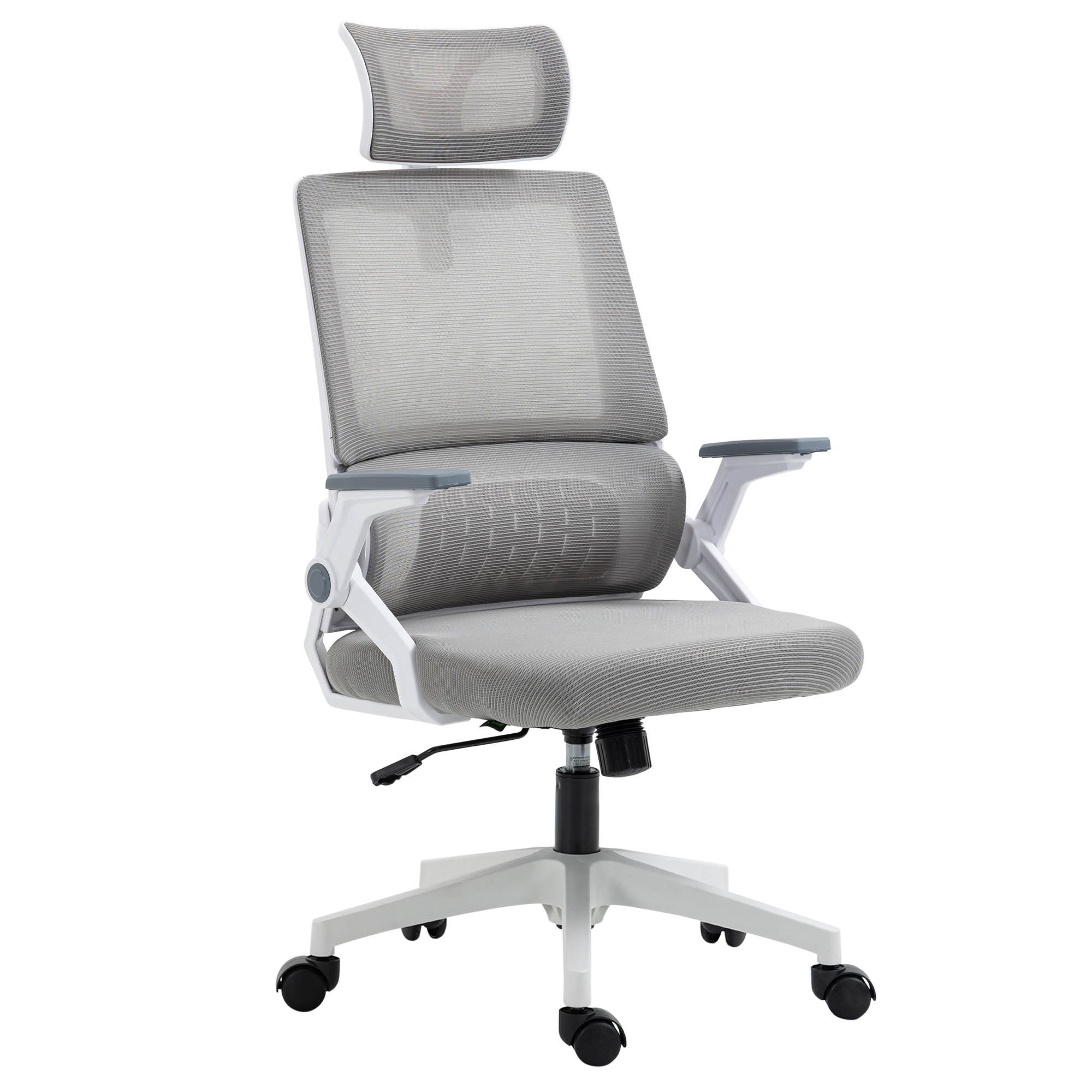Silla de oficina malla gris 60x61x121 5 cm