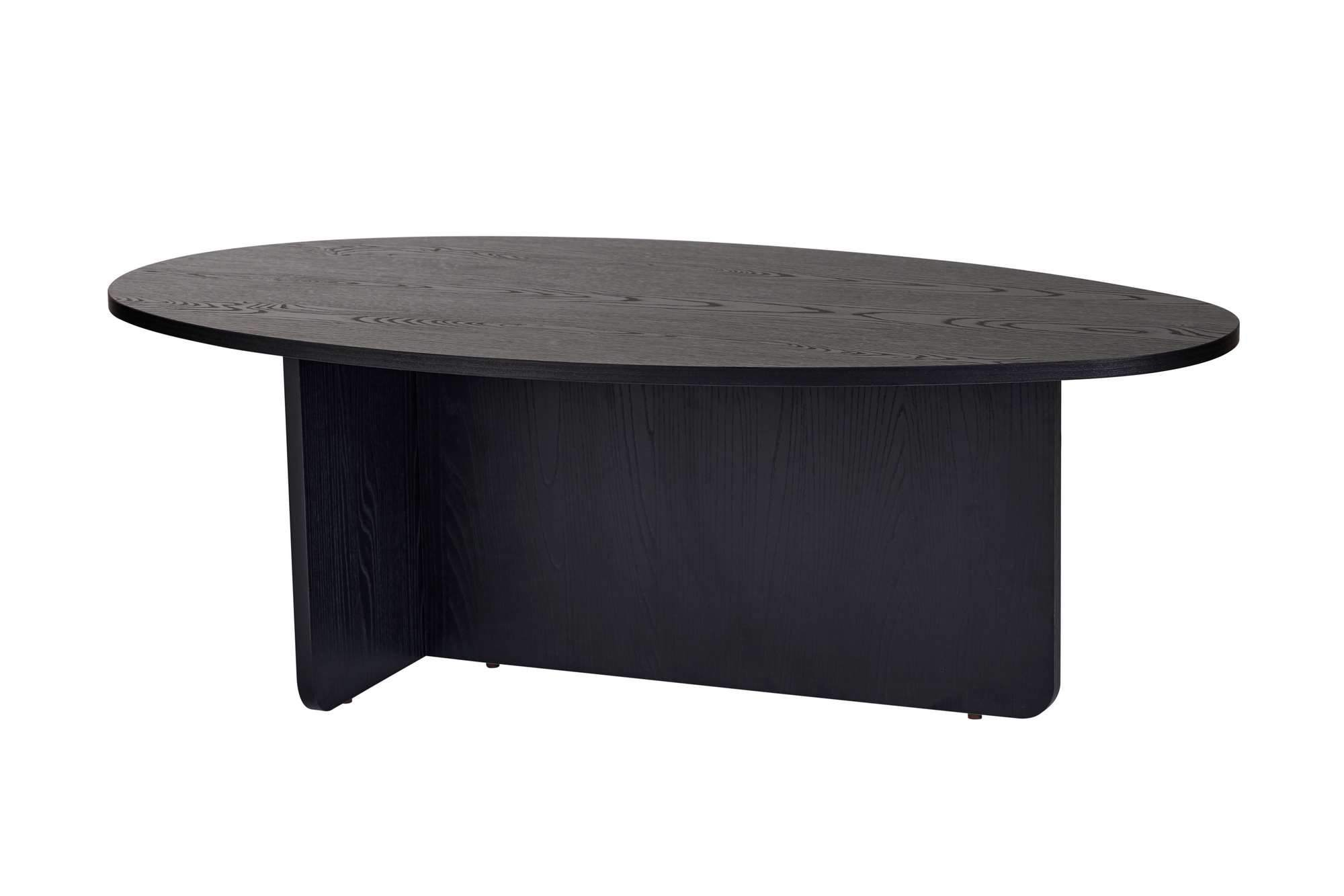 Mesa de centro de madera <<orba>> - 120 x 65 x 40 cm - madera negra