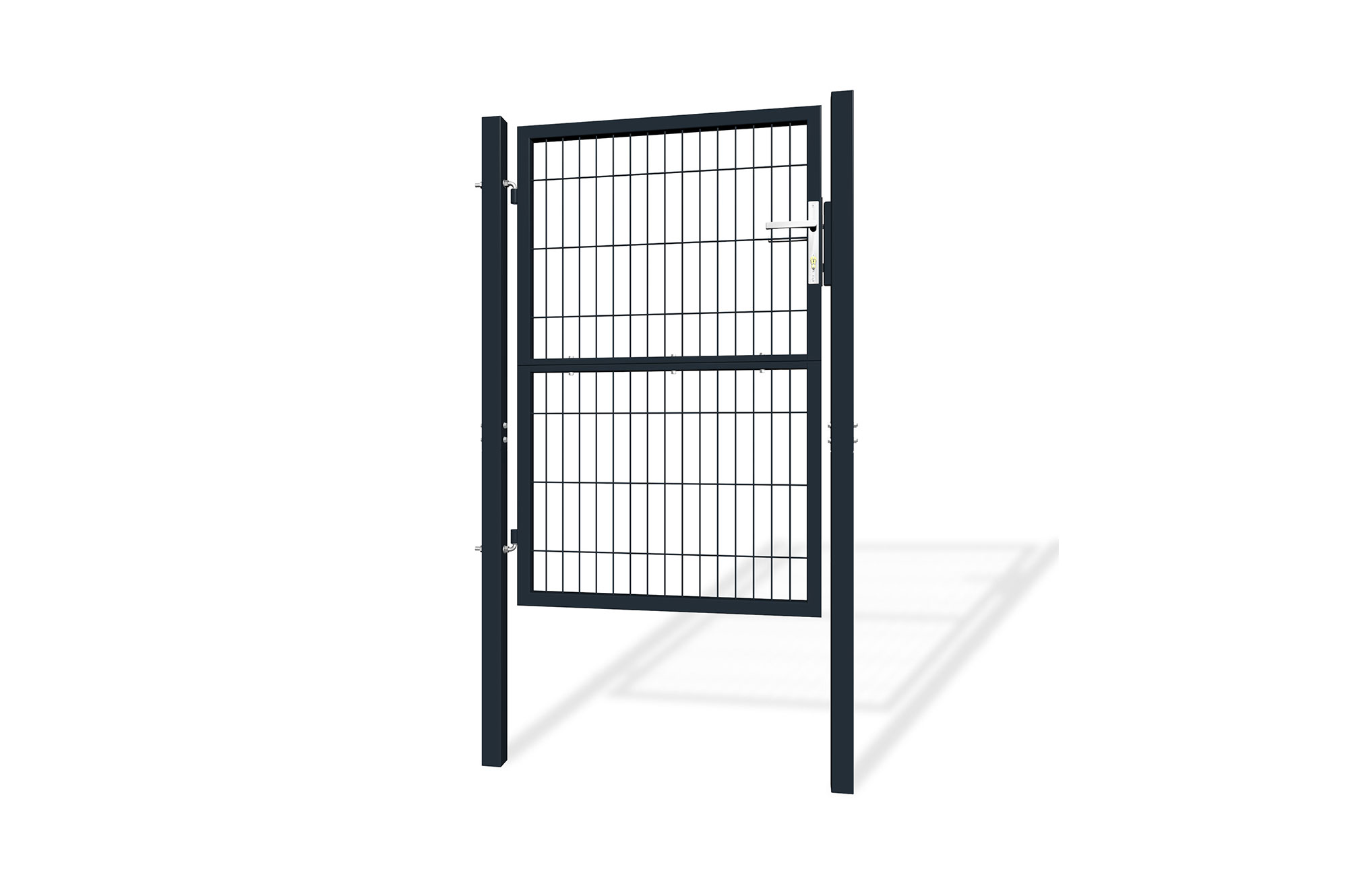 Puerta de valla 1m razo a.140cm gris