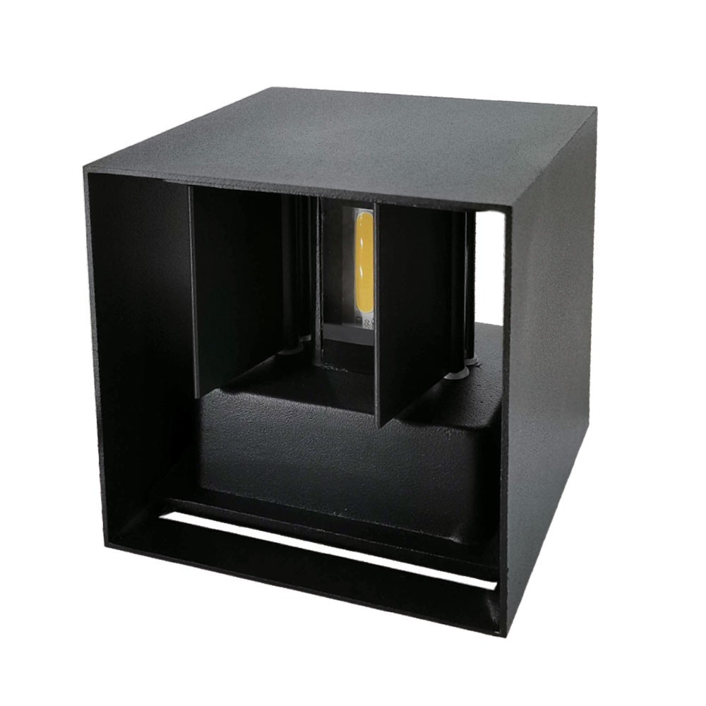 Aplique de exterior sor negro fria 0cm