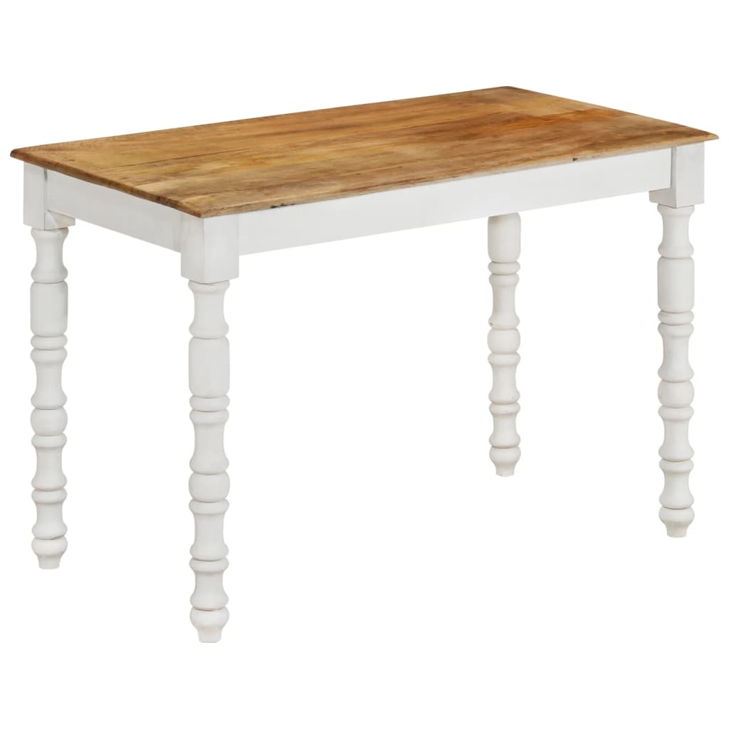 Mesa de comedor madera maciza de mango 110x60x76 cm oif680619