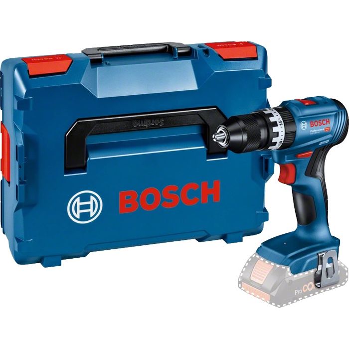 Taladro percutor gsb 18v-45 Bosch en maletín l-boxx - sin batería - 06019k3