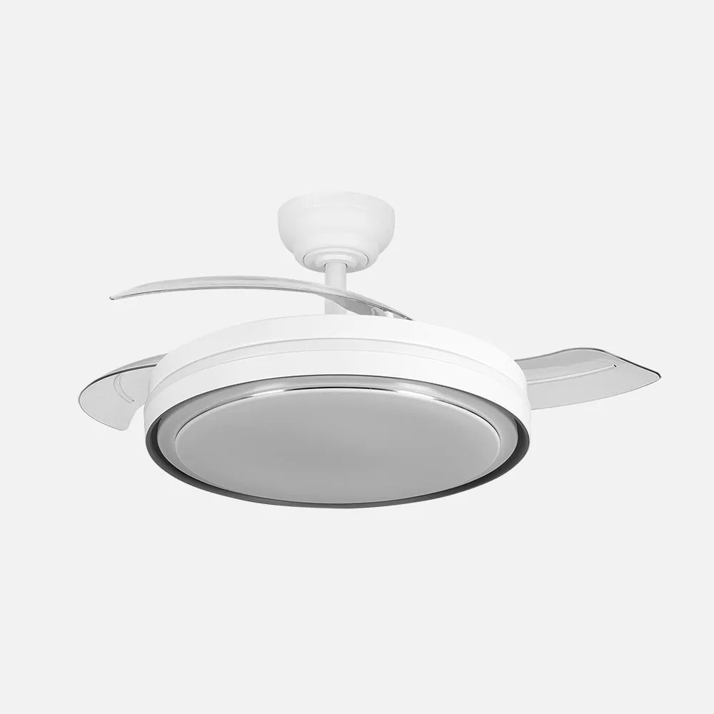 Ventilador de techo siux blanco cct regulable 50cm