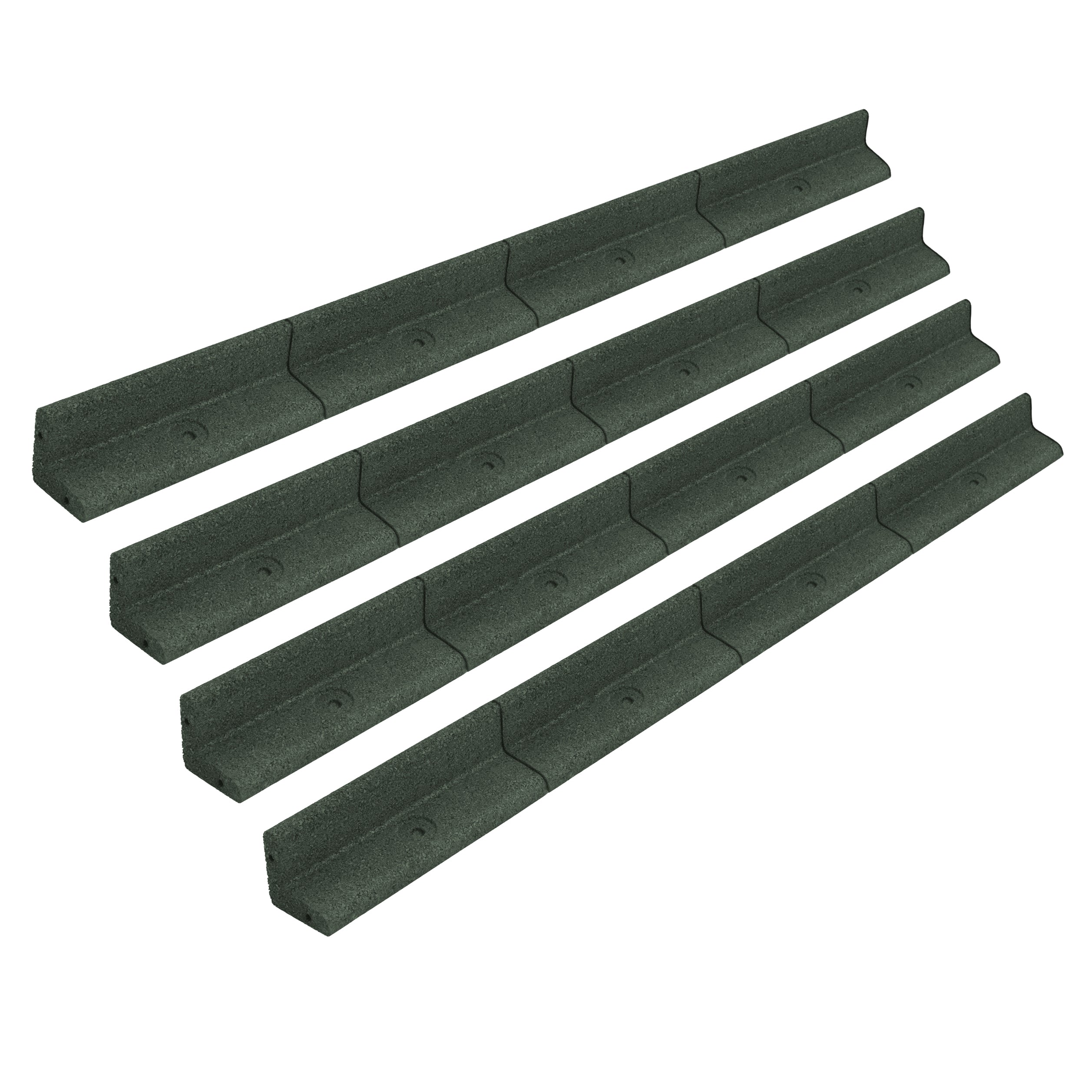 Bordura flexible para jardín 4 x 1.2 m – verde
