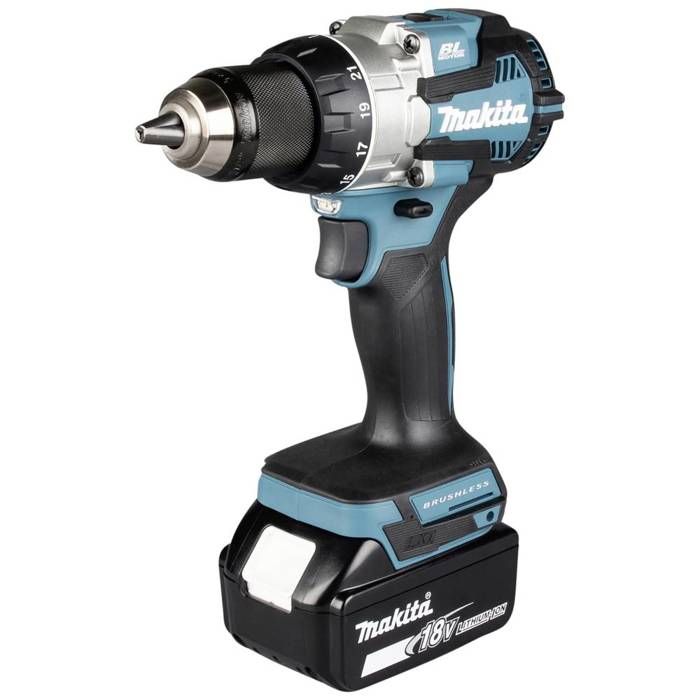 Taladro atornillador Makita ddf489rtj 18v 5ah brushless
