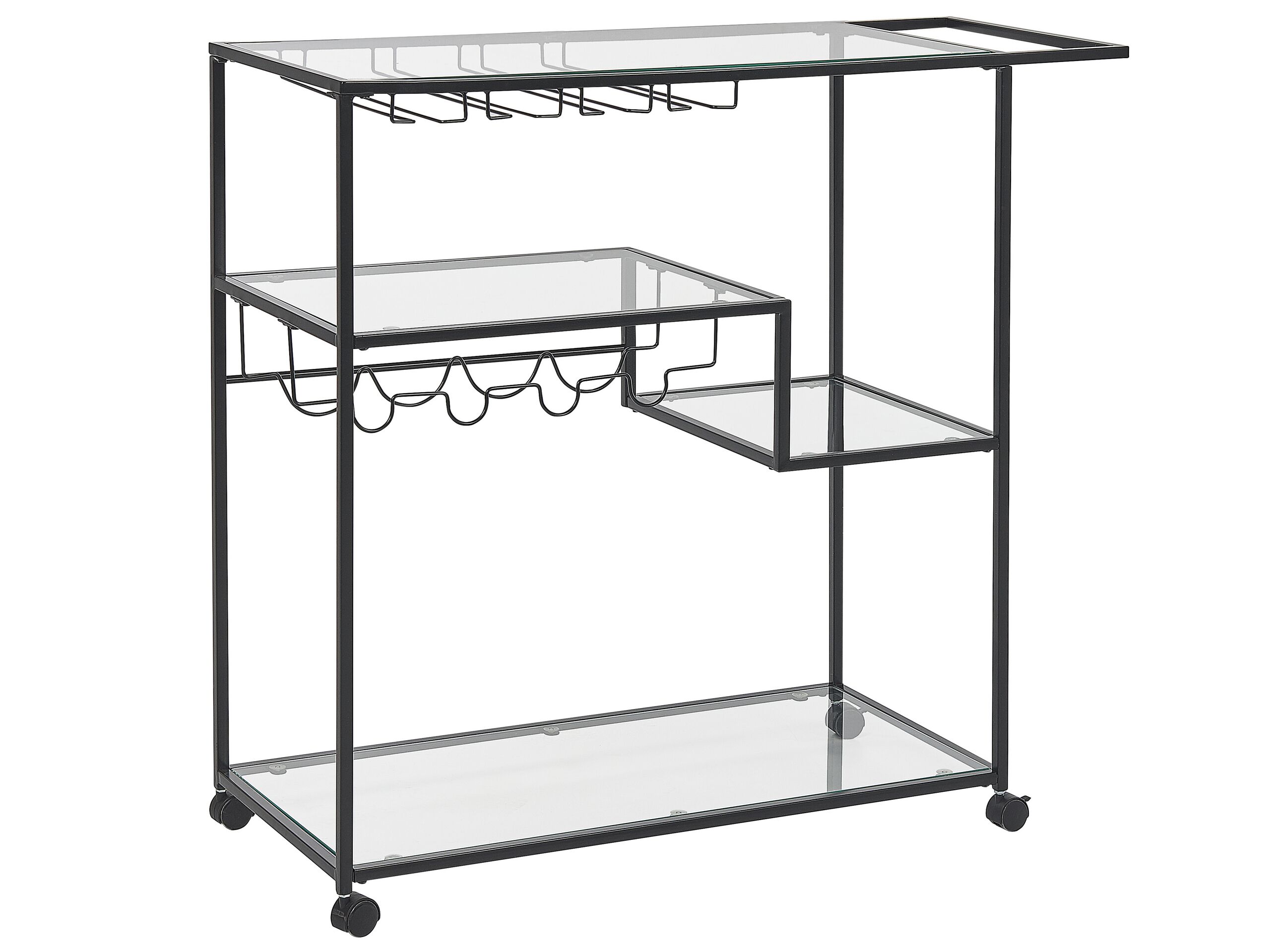 Carrito de cocina marcola metal negro