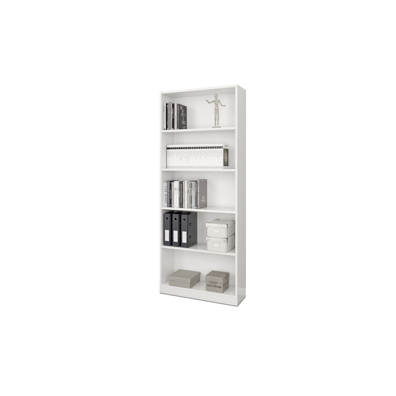Estantería stylus blanco artik