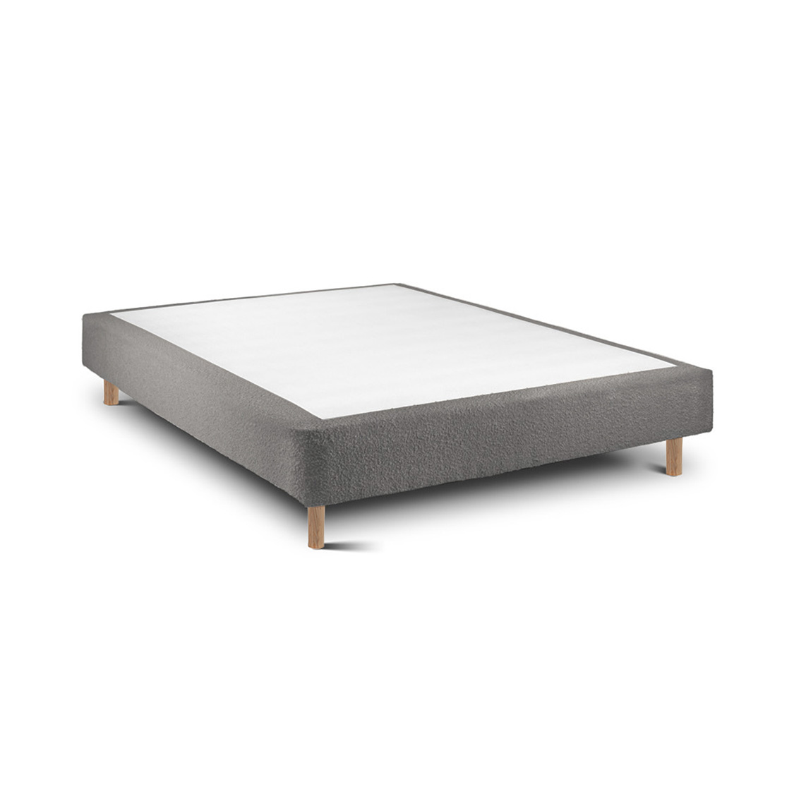 Base de cama rígida 20 ascot graphite 200 x 160 cm altura 35 cm indream
