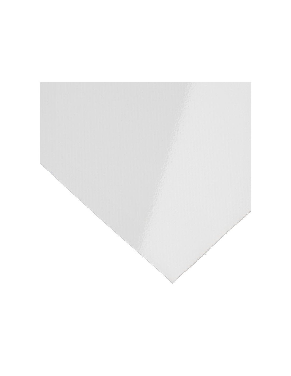 Blanco - lona de PVC de 2,5m ancho rollo