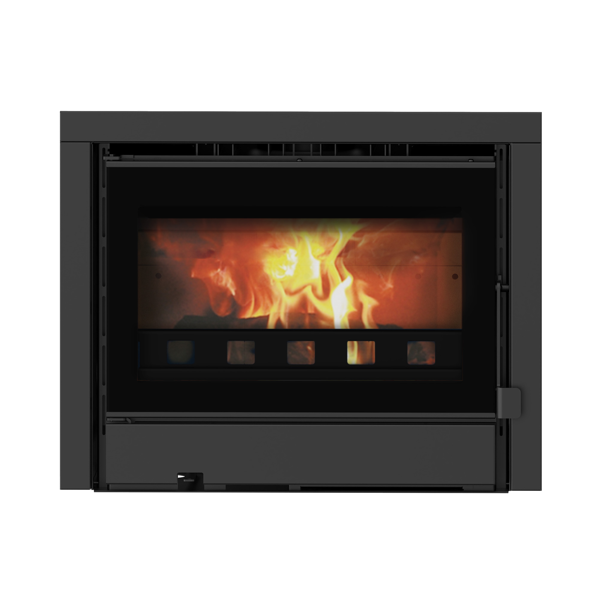 Inserto de leña sannover idelya 13,5 kw troncos de 54 cm