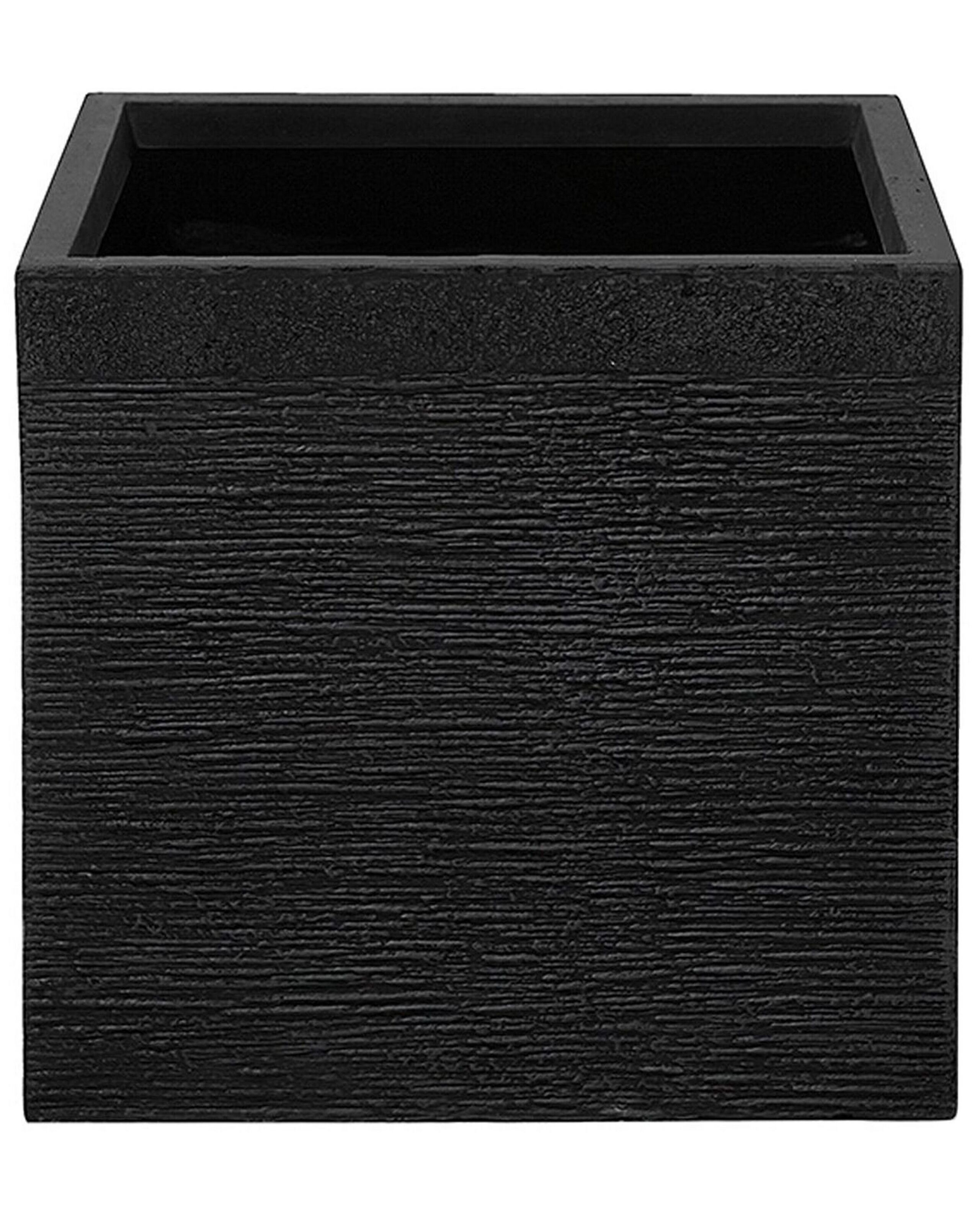 Maceta paros 40 cm negro