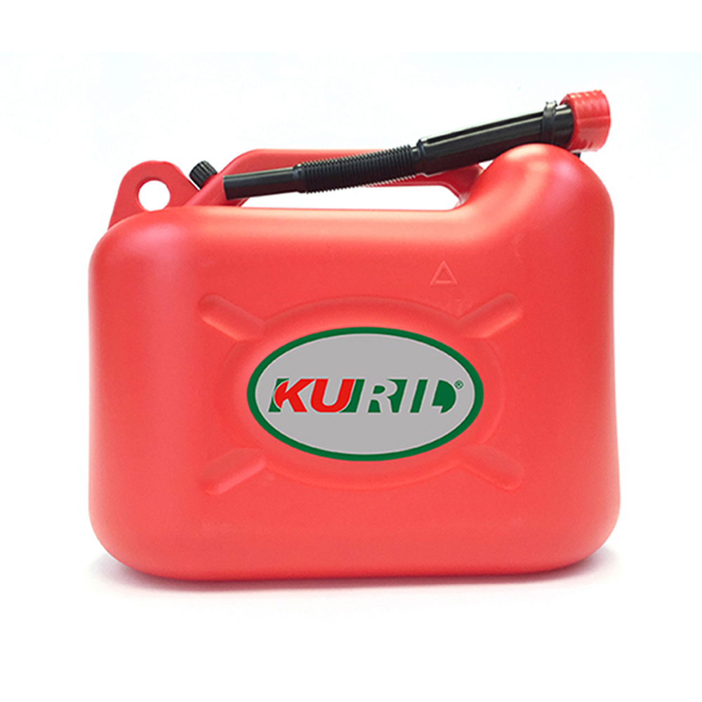 Bidón de gasolina 10 litros rojo kuril | seguridad y fiabilidad