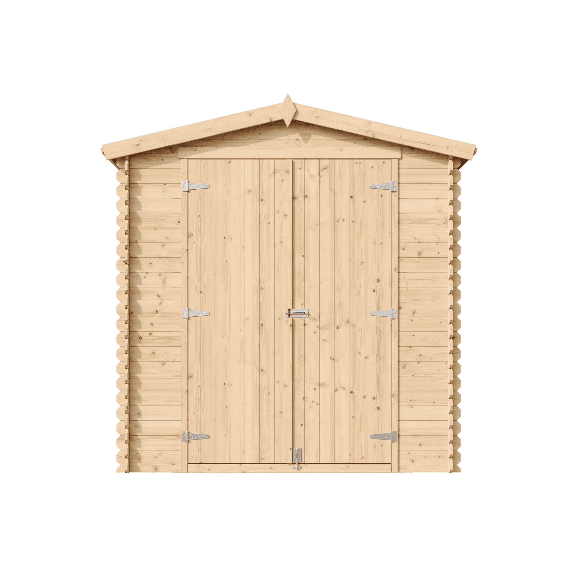 Caseta de jardín exterior de madera 3,53 m² – Timbela m343c1+m343g