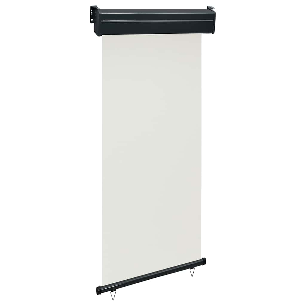 vidaXL toldo lateral de balcón color crema 105x250 cm