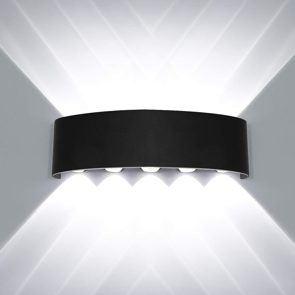 Aplique de pared interior y exterior impermeable