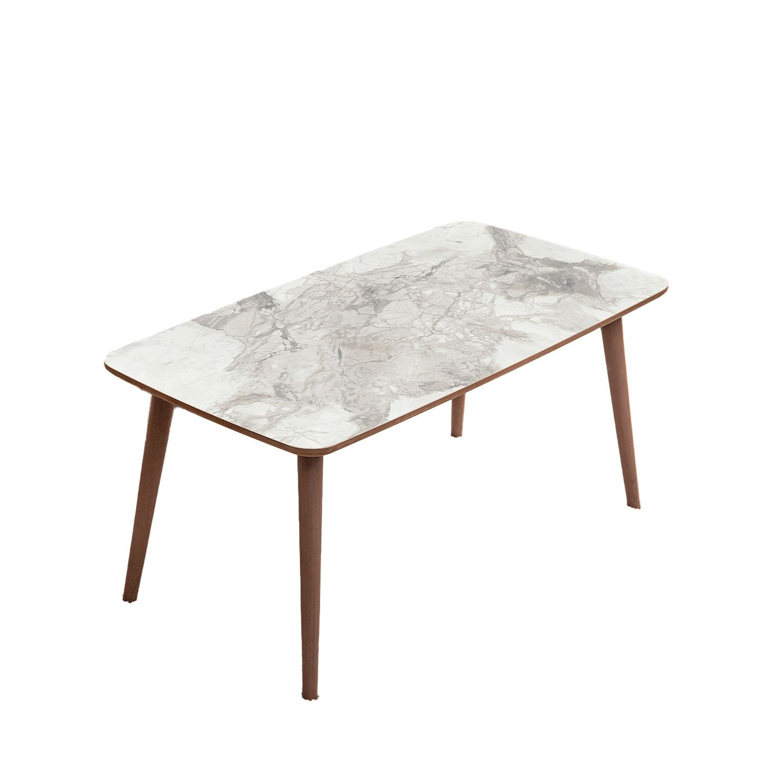 Mesa de centro de madera <<luci>> 100 x 53 x 45 cm - blanca