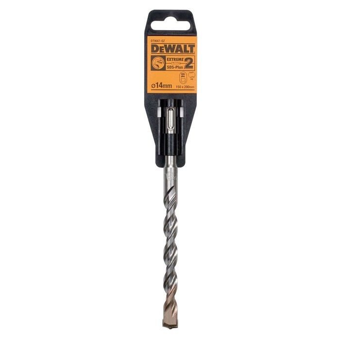Broca sds-plus - Dewalt - 14 x 200mm - velocidad de perforación - robustez