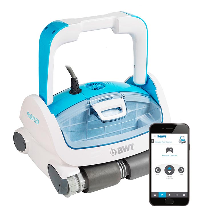 Aquabot robot piscina bwt p600 app –, 4d filtro, navegación inteligente