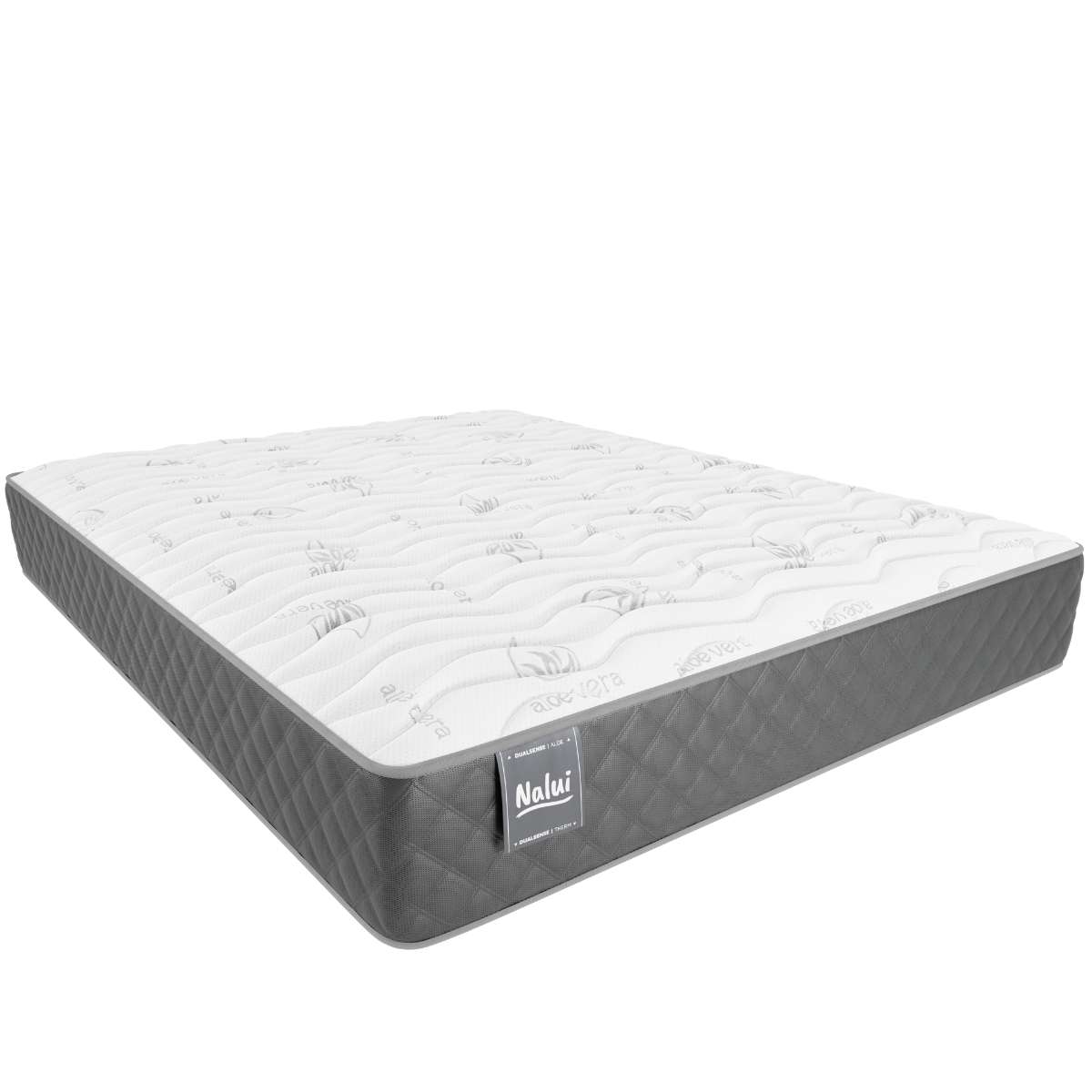 Nalui colchón viscoelástico 150x190 mulhacén dualsense gris 26cm