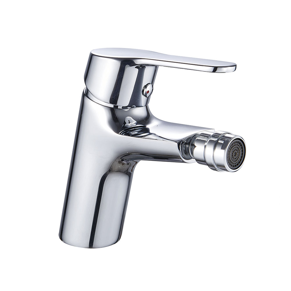 Kibath grifo bidet monomando aspa acabado cromo brillo fabricado en latón