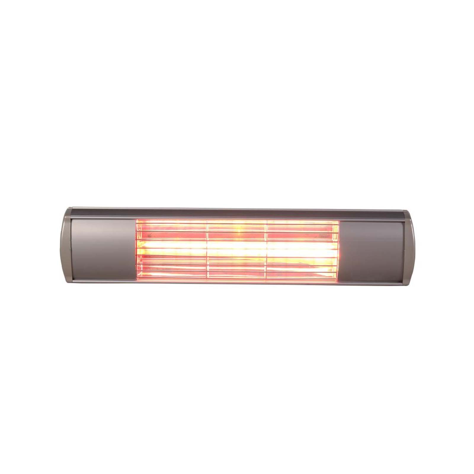 Calefactor eléctrico de pared kekai golden tube 53,5x16x11,5 cm infrarrojos