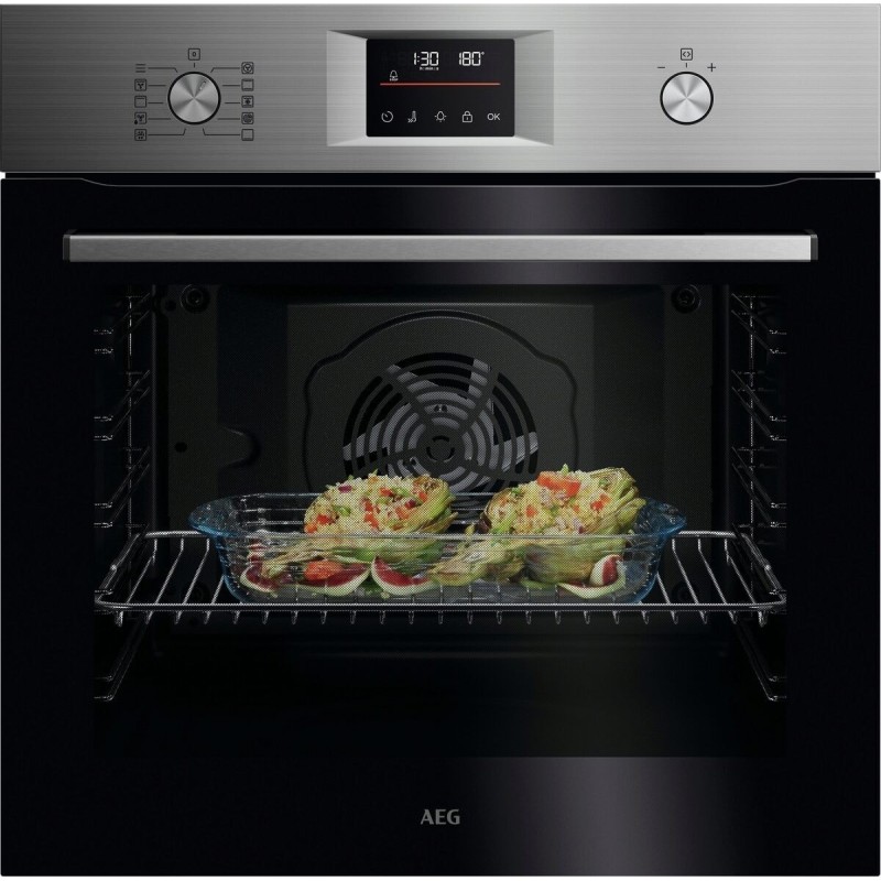 Horno AEG gu5pb43fsm 72 l inox infinity surroundcook a++