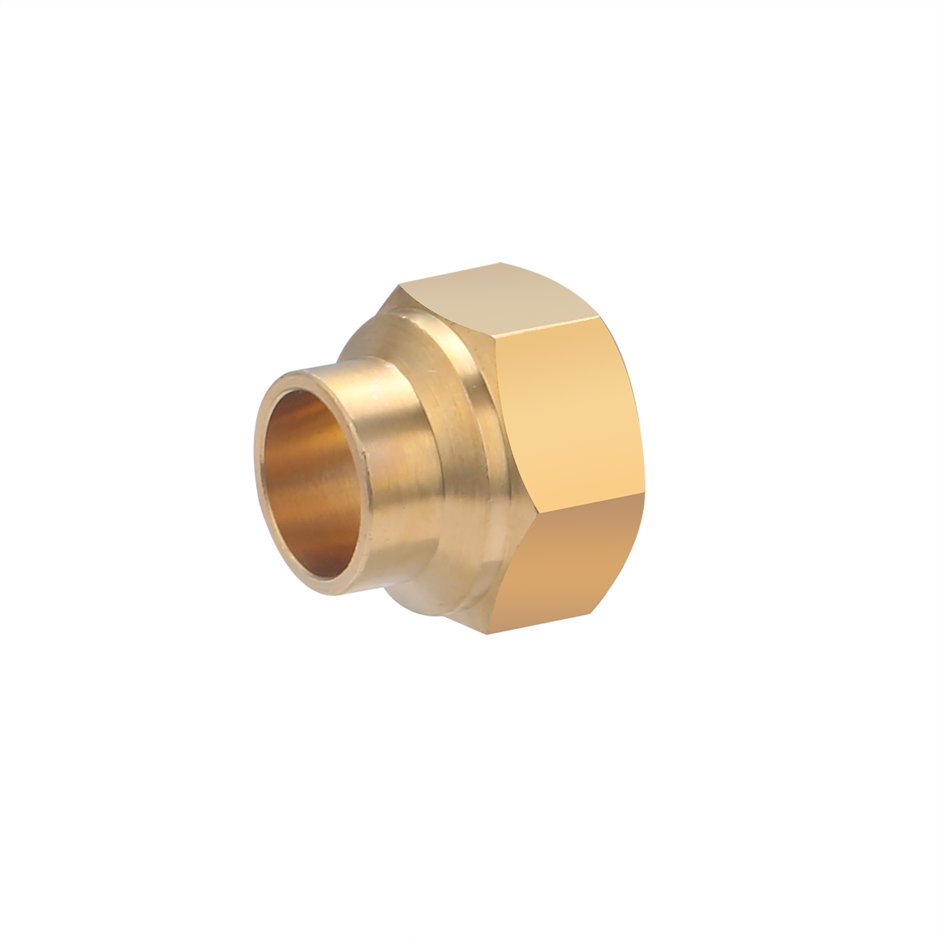 Manguito de soldar para tubo de cobre de 14 mm - salida hembra 1/2