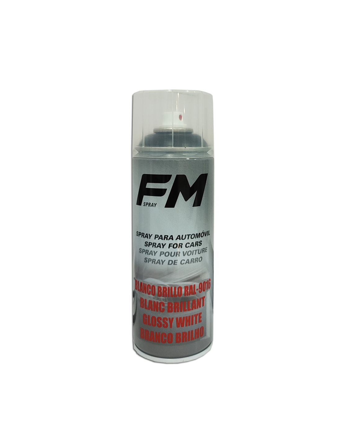 Spray acrilico auto blanco brillante 9016 fm 400 ml