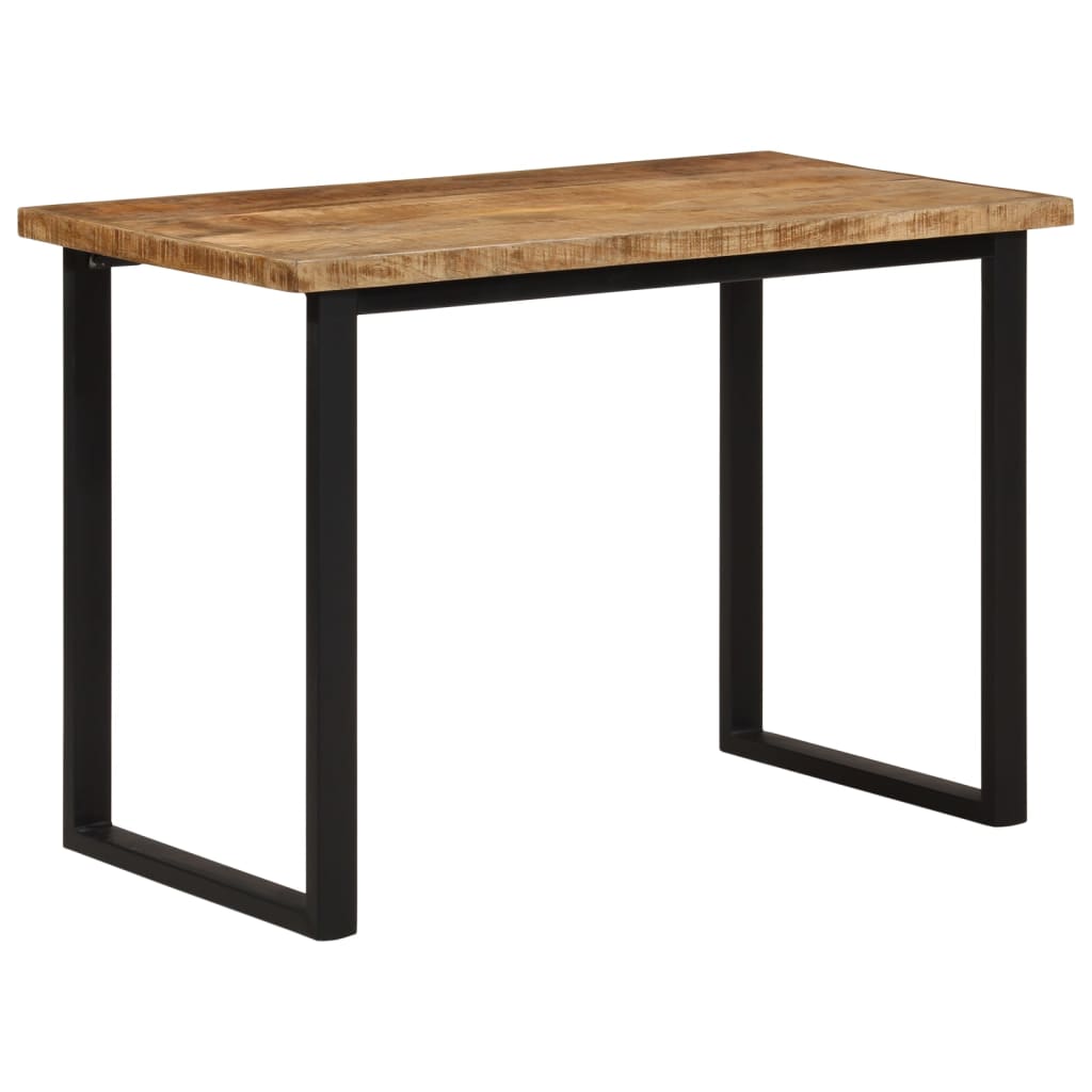 Mesa de comedor madera maciza de mango 110x55x75 cm oif163299