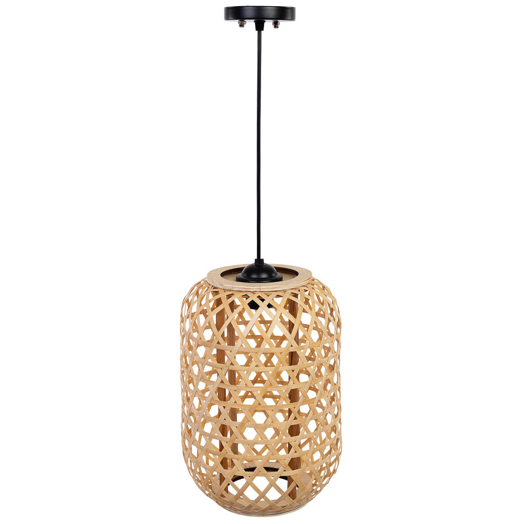 Lámpara de techo de bambú d23x33h cm