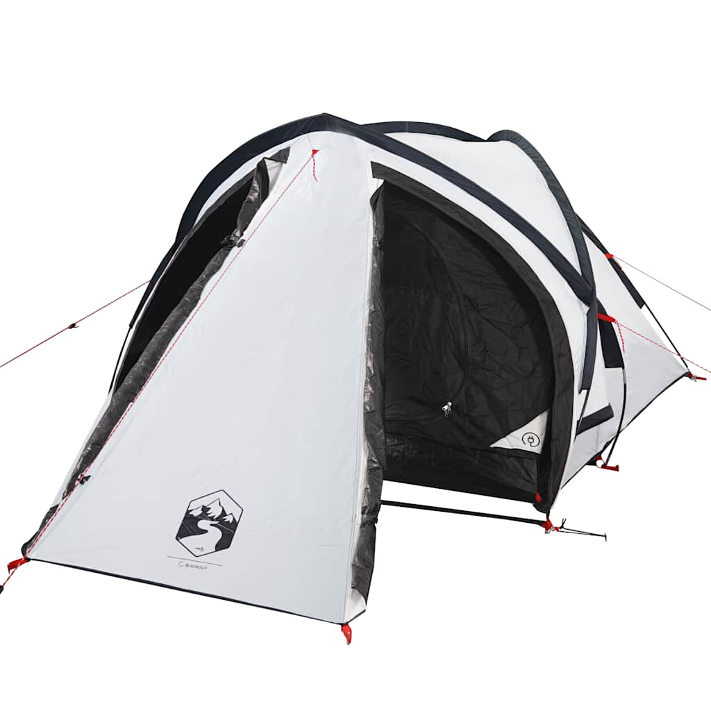 vidaXL tienda de campaña iglú 2 personas tela opaca impermeable blanco