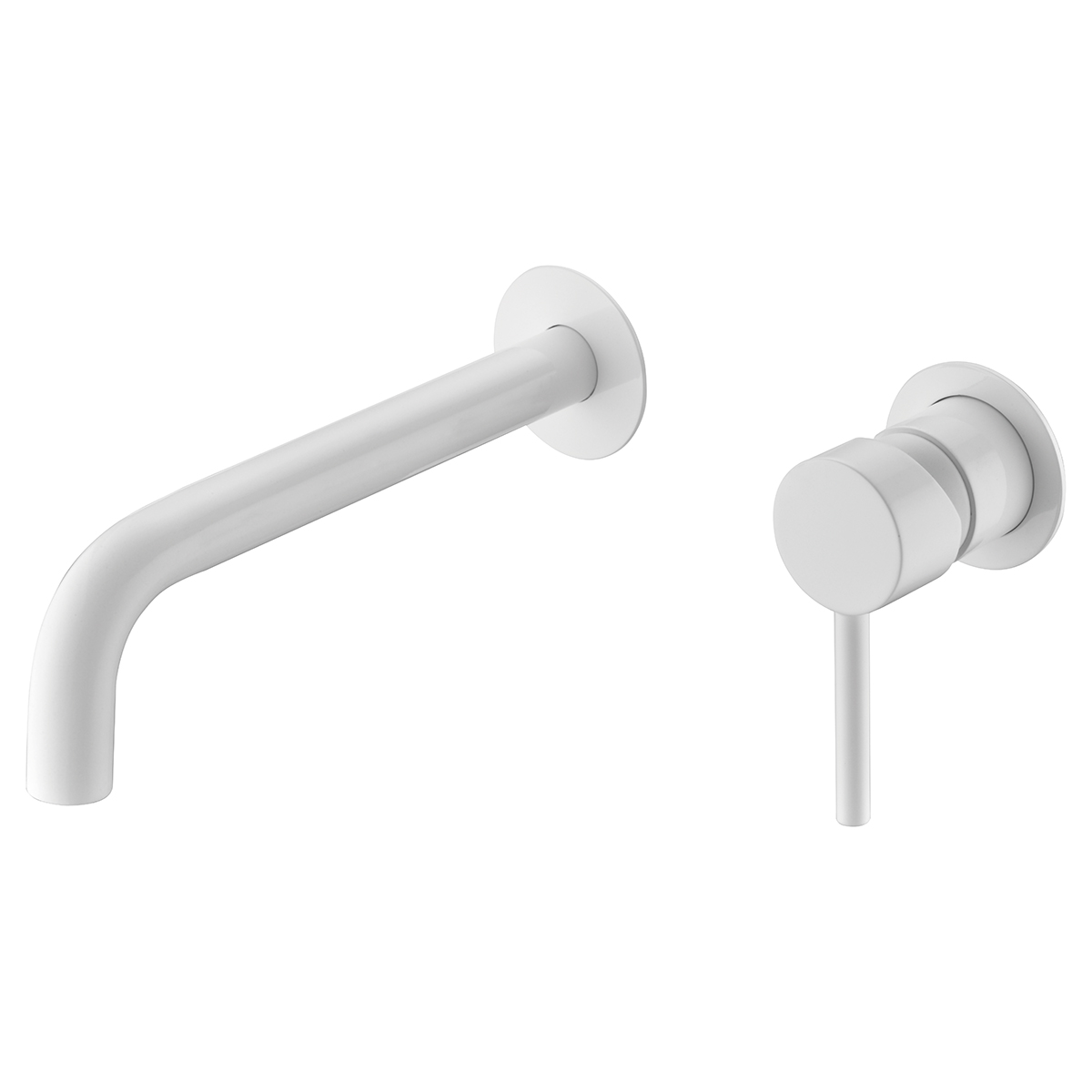 ► grifo de lavabo empotrado etna blanco mate [ imex® ]