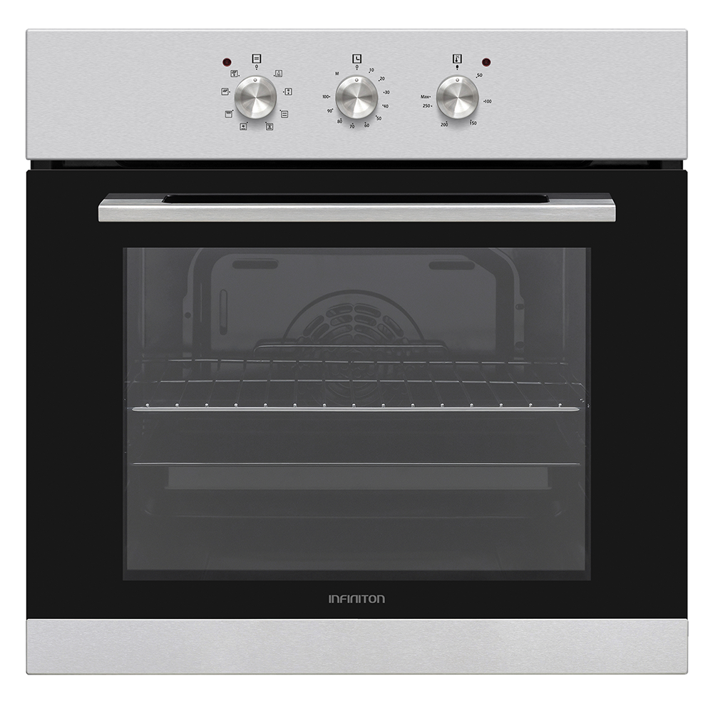 Horno infiniton b698 - 70l., 3000w, inox, 8 funciones