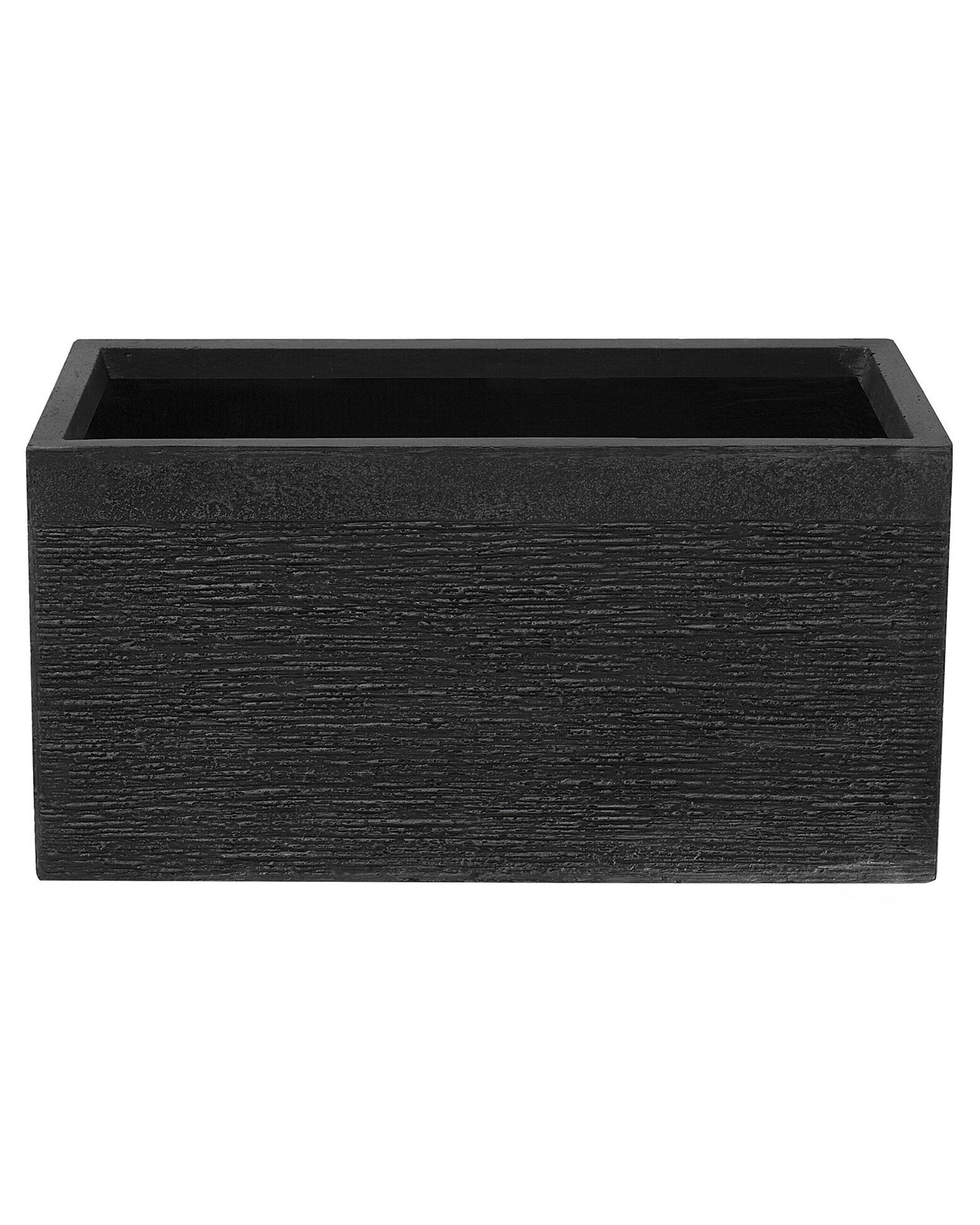 Maceta myra 60 cm negro