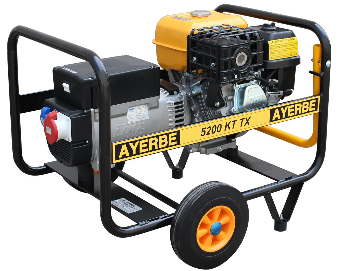 Ayerbe - 5430030 - grupo electrógeno 5200 kt tx - trifásico motor kiotsu