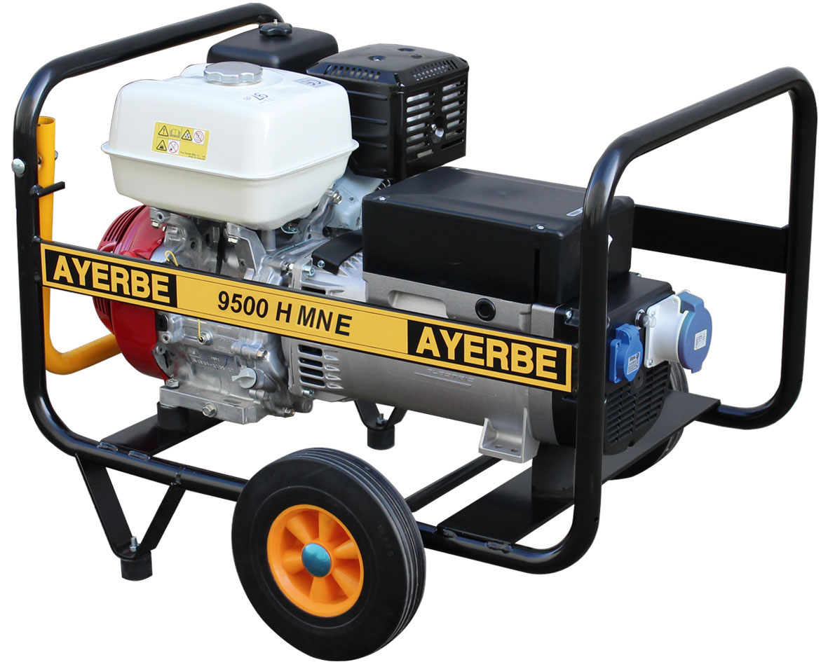 Ayerbe - 5420195 - grupo electrógeno 9500 mn honda arranque eléctrico