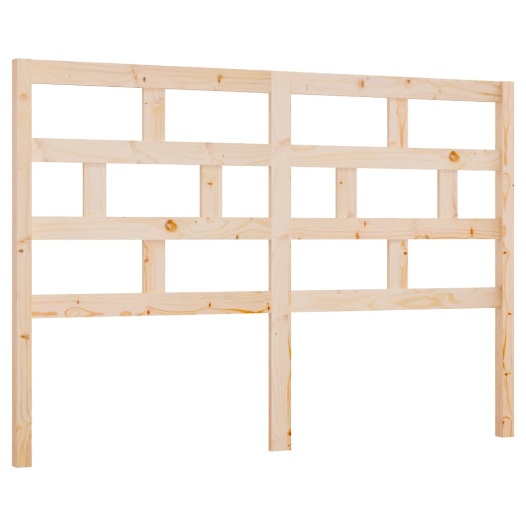 vidaXL cabecero de cama madera maciza de pino 141x4x100 cm