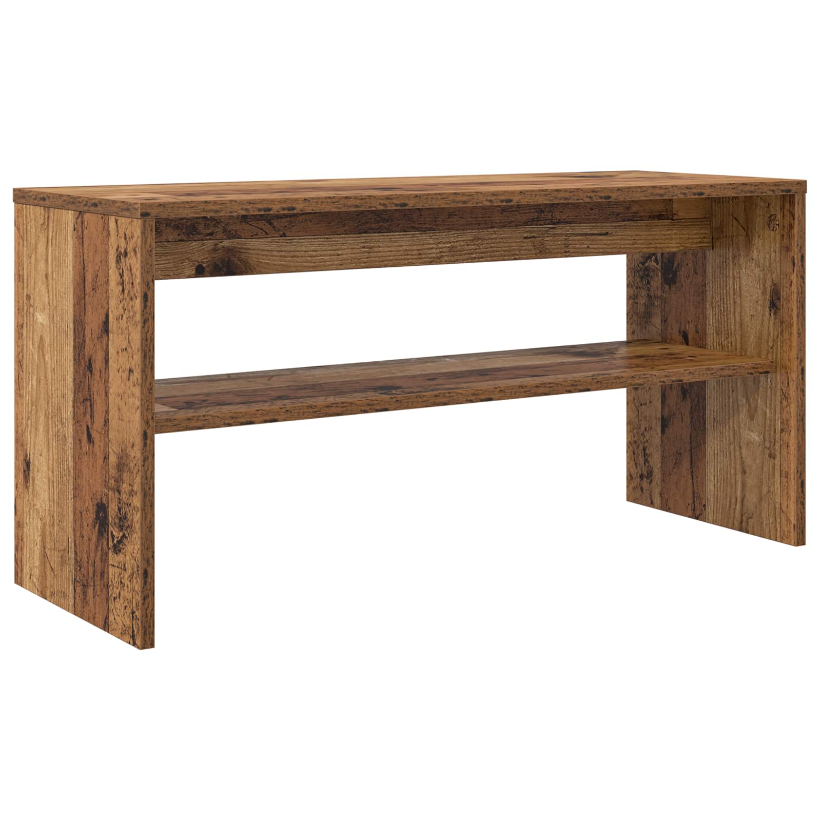 Mueble de tv rectangular moderno con estante funcional 80