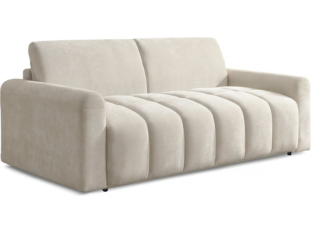 Sofá cama convertible exprés "isadora" - colchón 18 cm - lecho 140 cm - 3 p