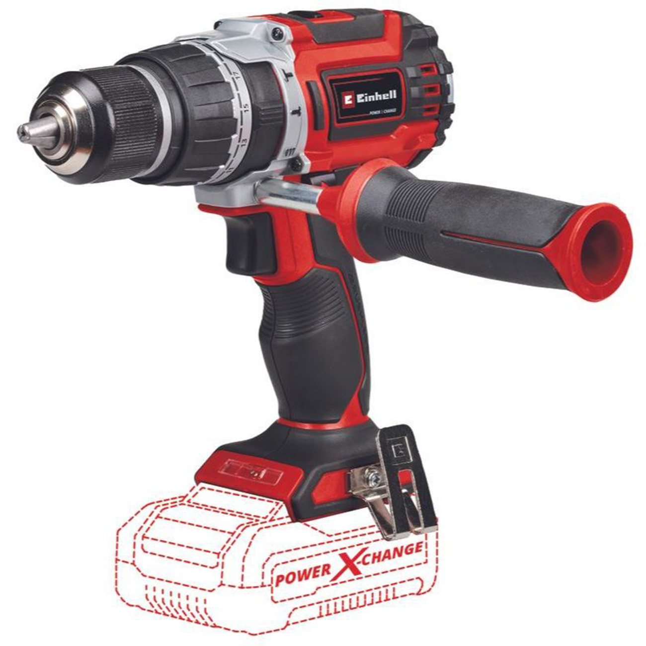 Taladro percutor a bat. Tp-cd18/60 li-ibl einhell (sin bat. Ni cargador)