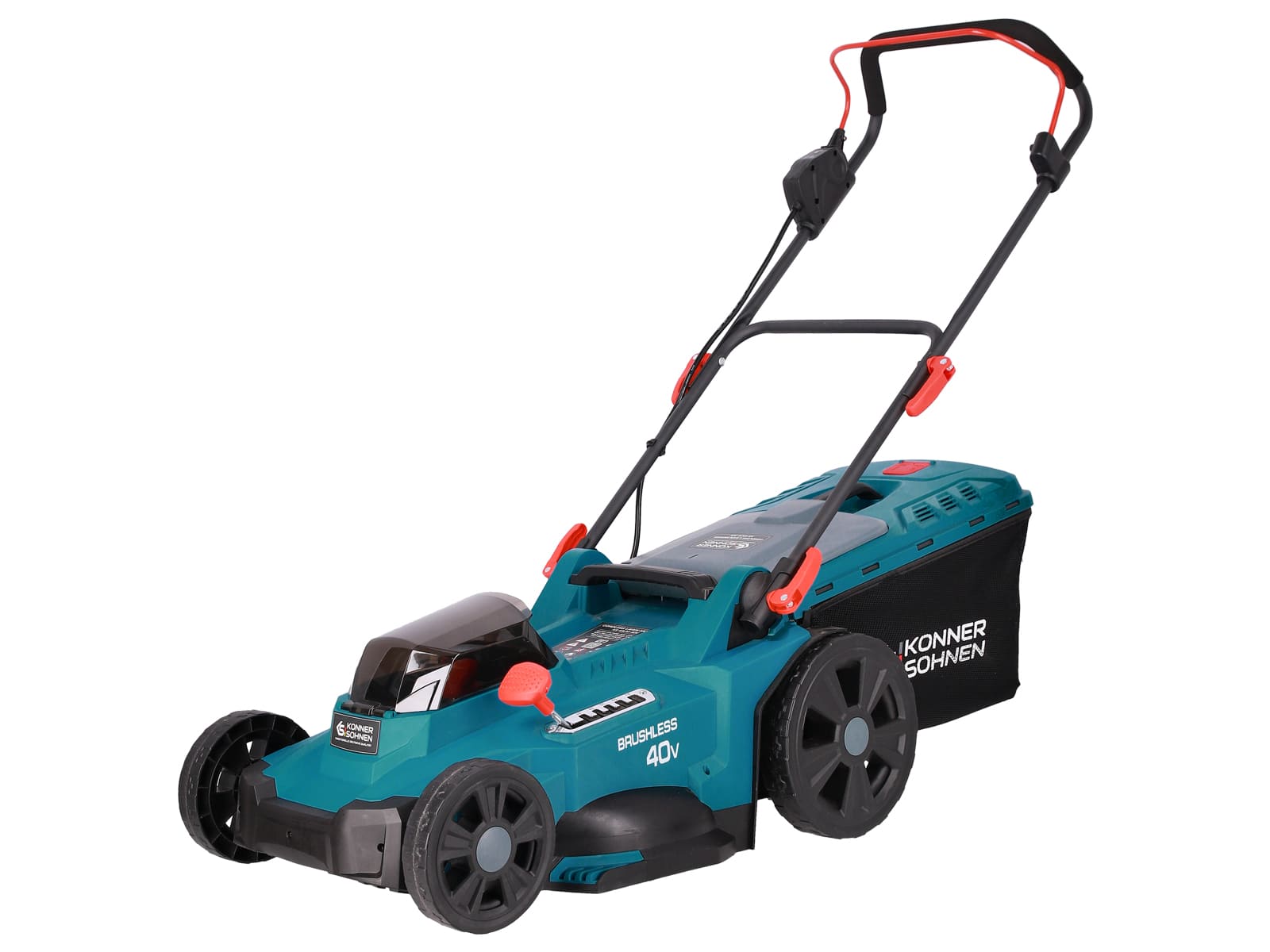 Cortacésped baterías sin escobillas mulching 43 cm, sin batería ni cargador